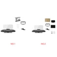 thumbnail image 2 of Coche HUD Head Up Display Holder Auto Dashboard Phone Navigation Image Reflector Proyector Soporte para teléfono Sin alfombrilla antideslizante Eigraketly VI0892-01B, 2 of 2