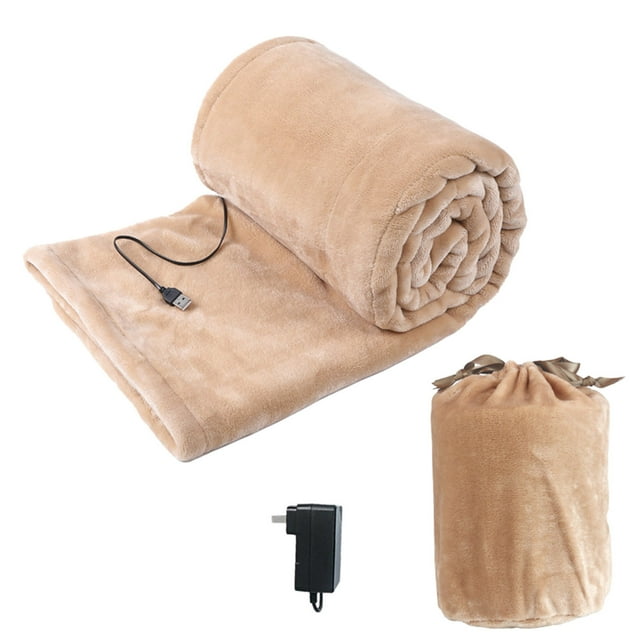 USB Blanket Charging Bank Car 5V Dormitory Outdoor Warm Blanket Blanket Plate Heating Cape Blankets on Sized Fuzzy Blanket Largest Blanket in The World Oversized Throw Blankets Heavy Throw Flannel ?