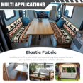 thumbnail image 3 of XYZCANDO Western Cowboys Print RV Dinette Cushions Ethnic Style Bench Cover Comfortable Furniture Covers Washable Camper Accessories Stylish Loveseat Couch Cover for RV Camper Car Bench Brown, 3 of 7