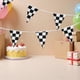 thumbnail image 3 of 2pcs Triangle Flags Bunting Banner: 10m Checkered Triangle Pennant Banner - Polyester Party Flags For Birthday Racing Events Decorations, 3 of 3