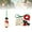 Multicolour #t86, variant on Japceit DIY Christmas Ornament Craft Kit, Button Art Snowman Decoration Supplies, Creative Holiday Activity Set with Complete Making Materials