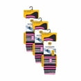 thumbnail image 2 of 3 Pairs Ultra Lite Ladies Ski Socks | Heat Holders | Womens Funky Patterned Striped Knee High Socks, 2 of 2