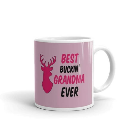Best Buckin' Grandma Ever Coffee Tea Ceramic Mug Office Work Cup Gift 11