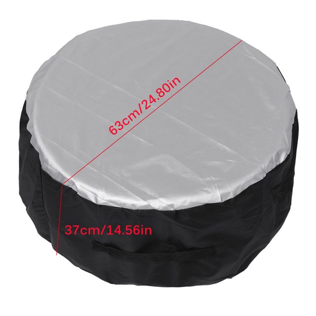 210D tela Oxford cubierta de neumático de repuesto para coche bolsa de protección de neumáticos cubierta de tela cubierta de protección de neumáticos