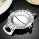 thumbnail image 5 of EeaseMX Prensa de masa de acero inoxidable para hacer dumplings, herramienta creativa para hacer dumplings en casa (tamaño grande), 5 of 8