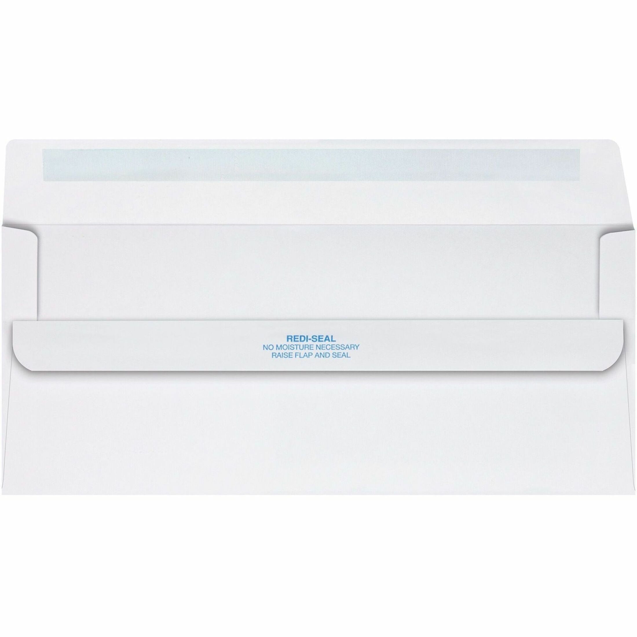 Quality Park, QUA21318, No. 10 Single Window Envelope with a Self-Seal Closure, 500 / Box, White
