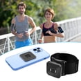 thumbnail image 4 of Brazalete Desmontable Soporte Magnético Rotación Teléfono Celular Pulsera Correa De Silicona Compatible Para Correr Deportes Ciclismo Gimnasia, 4 of 4
