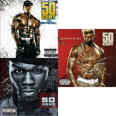 Massacre (X) & Best Of & Get Rich Or Die Tryin [CD Bundle]