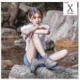 thumbnail image 2 of Waterproof Shoe Covers Reusable Non-Slip Overshoes Anti Skid Outdoor Hiking Shoe Covers for Adults Kids, 2 of 5