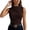 Coffee, variant on Active Tops Women Athletic Wear Short Sleeve Womens T Shirts Long Sleeve Tech Pack Loose Fit Womens Summer Shirts Short Sleeve Shirt Compression Shirts for Women Long Sleeve Brown S