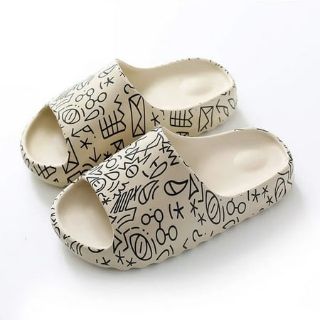 

CoCopeanut Summer Men Women Beach Slippers Luxury Brand Fashion Sandals Outdoor Indoor Non-Slip New Designer Ladies Slides Platform Shoes