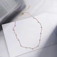 thumbnail image 3 of Nuevas cuentas de cadena para el cuello para mujer, Gargantilla de perlas Kpop, Collar gótico de Color dorado, joyería en el cuello, colgante, Collar para niña 2022, 3 of 4