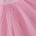 thumbnail image 6 of Gubotare Tutu Dress for Girls Flower Girl Dress Kids Toddler Birthday Party Pageant Gown Fly Sleeve Sheer Back Puffy Tutu Tulle Princess Dresses (Light Pink,Size 2-3 Years), 6 of 7