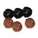 thumbnail image 4 of 6 Unids De Mimbre De Mimbre 6 Cm Rural Decoraciones Tienda Adornos Suministro Para DIY Jarrón Bowl Relleno Muestra Jardín Iluminación Dec café negro mezclado perfecl Bola de ratas de ratán natural, 4 of 7