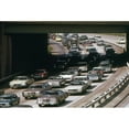 thumbnail image 2 of Heavy Rush Hour Traffic As Commuters Drive To Their Suburban Homes From Their Workplaces In Cleveland. Ca. 1973-75., 2 of 2