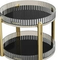 thumbnail image 3 of Makeup Organiser, 360 Degree Rotating Cosmetic Organiser, Large Capacity Make Up Storage for Dresser Bedroom Bathroom Clear, 3 of 8