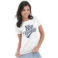 thumbnail image 3 of Cool Athletic Varsity NY Yonkers Womens Slim Fit Graphic Tee Brisco Brands L, 3 of 5