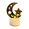 thumbnail image 1 of Star moon Lámpara de velas Led Eid Mubarak, luces decorativas con diseño de Luna, Estrella, Castillo, decoración para eventos musulmanes islámicos, candelitas, 1 of 5