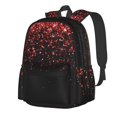 thumbnail image 1 of Disketp Red Glitter1 Mochila Escolar de Gran Capacidad y Peso Ligero, Mochila de Viaje Ideal para Escuela, Trabajo y Uso Diario, Cómoda y con Estilo, 1 of 8