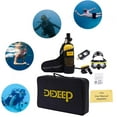 thumbnail image 3 of Mini Scuba Set,0.5L Scuba Diving Tank with Pump,4500 PSI Underwater Breathing Diving Tank Kit,Diving Snorkeling Ox-ygen Tank Breath Pump Equipment for Underwater Exploration, 3 of 16