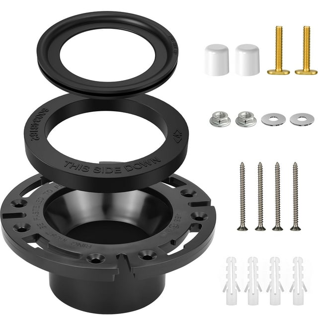 Kit de sellado de inodoro RV Tecreddy, brida de enchufe de 3 pulgadas para Dometic 300