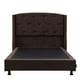 thumbnail image 2 of Box Base Cama Individual + Cabecera Zefyr Chocolate, 2 of 7