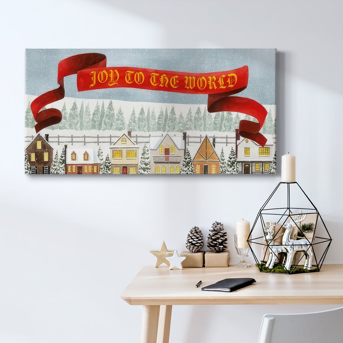 Christmas Angel Collection D- Gallery Wrapped Canvas