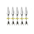 thumbnail image 1 of 5 Pcs Metal Propeller Fishing Lure for Catching Fish, Bionic Fly Fishing Bait with Propellers, ly Spinning Propeller Metal Sequin Soft Bait, Bass Fly Fish Lures Kit, Fishings Baits & Catfish Baits, 1 of 8