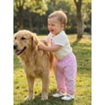 thumbnail image 4 of BemeyourBBs Newborn Baby Boy Girl Summer Clothes Cotton Linen Outfit Casual Button Crew Neck Short Sleeve Romper Plaid Pants 2 Pcs Set, 4 of 9