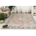 thumbnail image 3 of Home Decor Rugs, Medallion Rugs, Cute Rugs, Modern Rugs, Salon Decor Rugs, Vintage Style Rugs, Soft Tones Rug, Printed Stye Rug, Wedding Rug, 5.2'x7.5' - 160x230 cm, 3 of 9