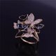 thumbnail image 1 of Fashion Retro Butterfly Frog Owl Animal Scarf Buckle Personality Ladies Hollow Rhinestone Shawl Scarves Buckle Brooch Jewelry, 1 of 4
