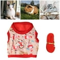 thumbnail image 4 of Guinea Pig Vest Harness, Cute Fun Pet Vest Leash Set Colorfast  For Guinea Pigs For Chinchillas S,M,L, 4 of 8