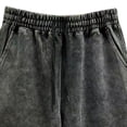 thumbnail image 2 of Mens Elastic Waist Pants with Pockets for Men Drawstring Closure Solid Color Casual Sports Shorts Polyester M 3Xl, 2 of 5