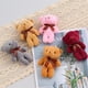 thumbnail image 1 of Hot Sale 5 Pcs/lot Bow Tie 12 cm Mini Bear Dolls Plush Stuffed Toys,Girls Birthday Gift Small Pendant,Stuffed Plush AnimalsWhite12cm He Qiyong unisex, 1 of 1