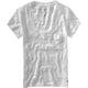 thumbnail image 1 of Camiseta gráfica Aeropostale para mujer con bolsillo pequeño, blanca, grande, 1 of 1