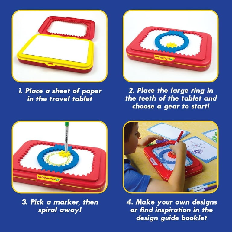 Spirograph Jr. Jumbo Gears Spiral Art Kit photo 6