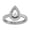 Sterling Silver, variant on ARAIYA FINE JEWELRY Sterling Silver Diamond Cluster Band Ring (1/6 cttw, I-J Color, I2-I3 Clarity) Size 9