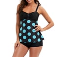 thumbnail image 1 of Conjunto de tankini con tiras en la espalda para mujer, traje de baño de dos piezas, ropa de playa Fridja nalpqowj51127, 1 of 1