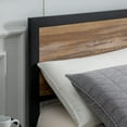 thumbnail image 3 of Reliancer Twin Size Bed Frame with Wooden Headboard and Footboard,Metal Platform Bed Frame with Stable Leg and 10.2inch Under Bed Storage for Bedroom,No Box Spring Needed,Noise Free,Easy Assembly, 3 of 10