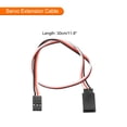 thumbnail image 2 of 5Pcs 3-Pin Servo Extension Cable Cord Connector Wire Male to Female 11.8inch 26AWG 30-Cores Servo Receiver Wire, 2 of 4