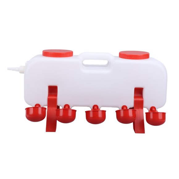 Automatic Chicken Water Dispenser, Chicken Water Bucket Drinker Poultry Automatic Waterer for Chickens Ducks Geese Pigeons Quails