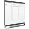 Quartet QRTCMP32P2 Dry Erase Wall Calendar System-3 Month-4 ft. x 3 ft.-Graphite Frame