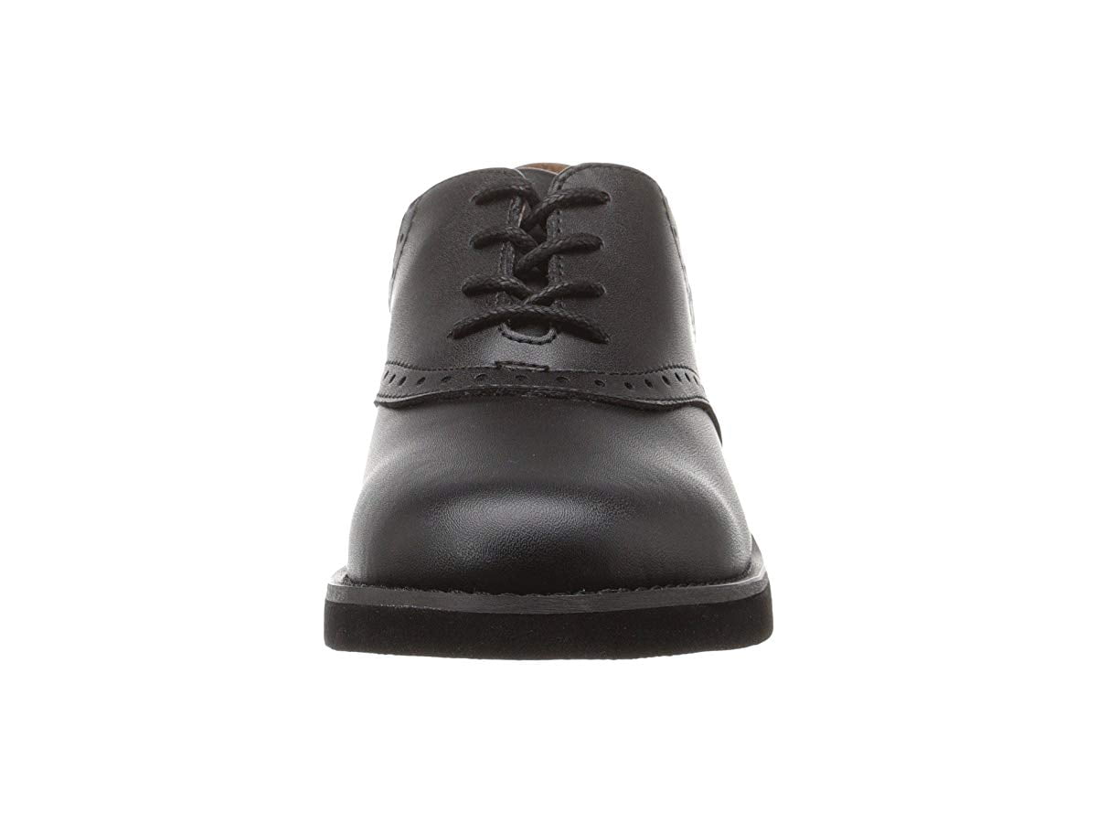 wide fit black school shoes