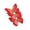 Red, variant on Set of 3 Christmas Butterfly Clip Mesh Gauze Hanging Ornament, for Tree Decoration Holiday Festival Home Display Gold