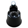 MAXIMIZE Black Jeweler's Loupe with LED Light | 10X Magnification Power | Adjustable Lighting | Ideal for Watchmakers