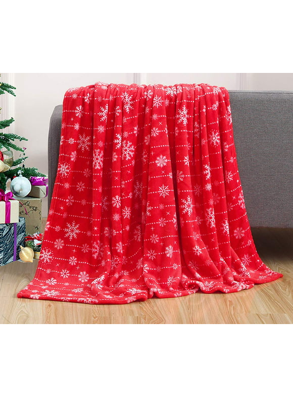 Elegant Comfort 50 x 60 Blanket Gift Christmas Throw