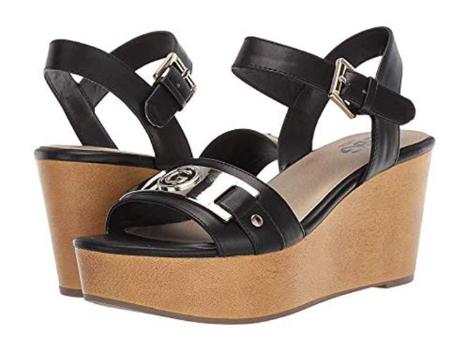 g by guess danna platform wedge sandals