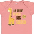 thumbnail image 4 of Inktastic I'm Going to Be a Big Sister Giraffe Girls Baby Bodysuit, 4 of 5