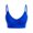 Blue2, variant on Prolriy Sport Bras for Women, Women's Solid Color Back Sports Bra Absorbing Gathering Sports Bra Womens Bras Purple L