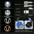 thumbnail image 6 of 7" INCH Halo LED Headlight DRL & 4" Fog Lights Combo Kit For Hummer H3 H3T 06-10, 6 of 22
